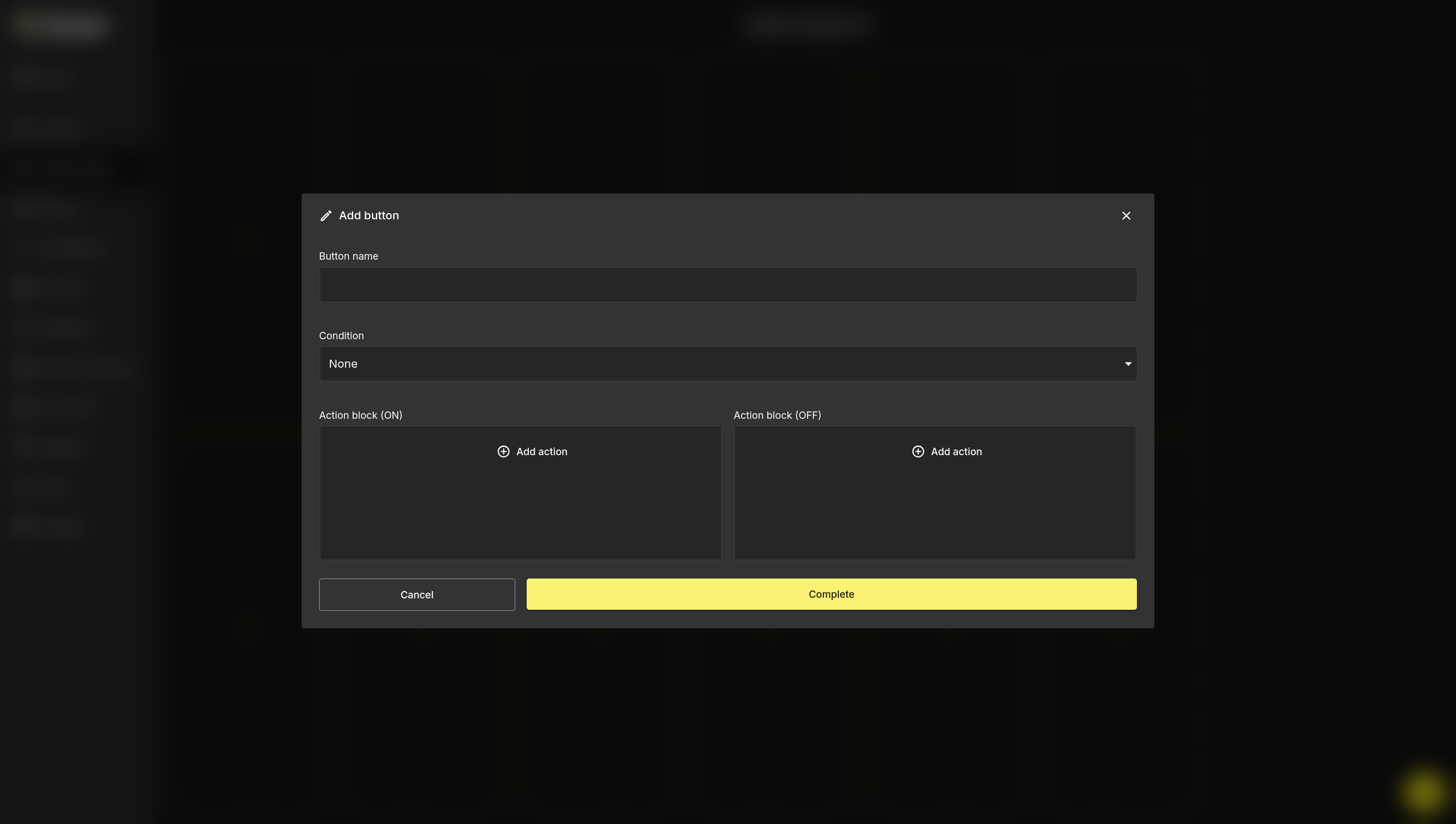 Add Button Dialog