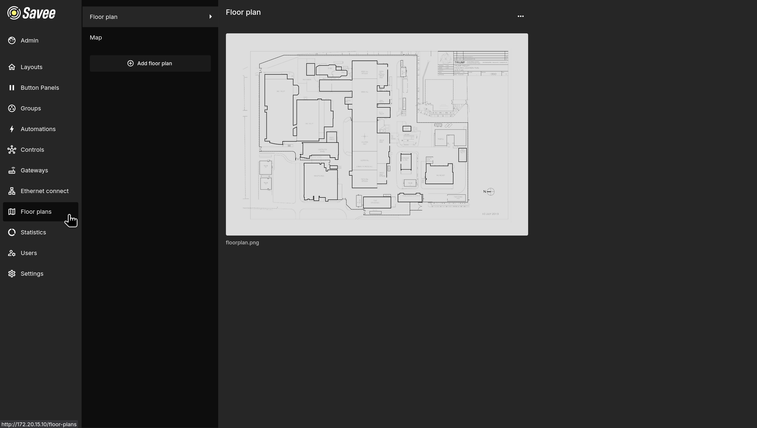 Floor Plans Page