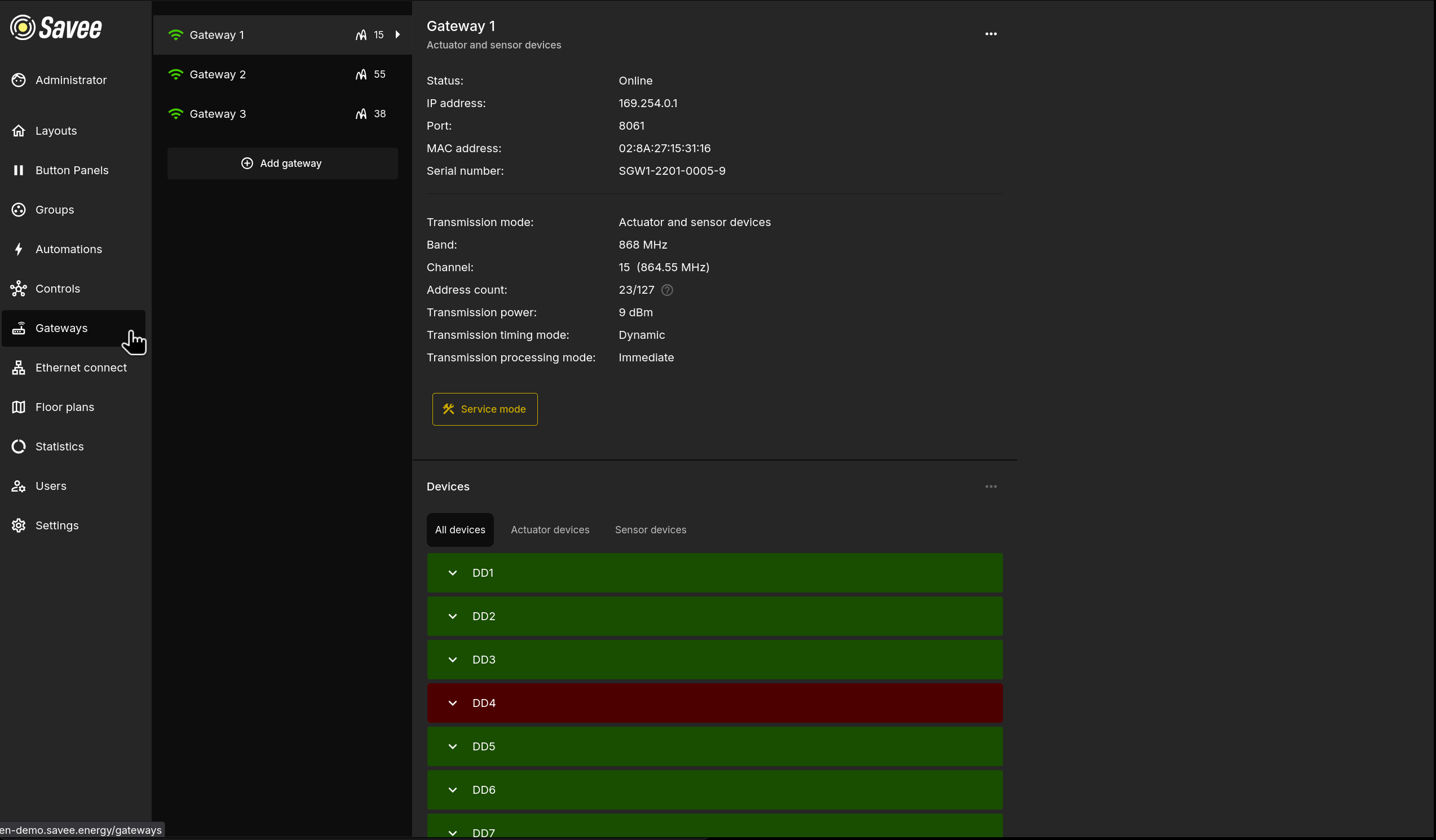 Gateways Page