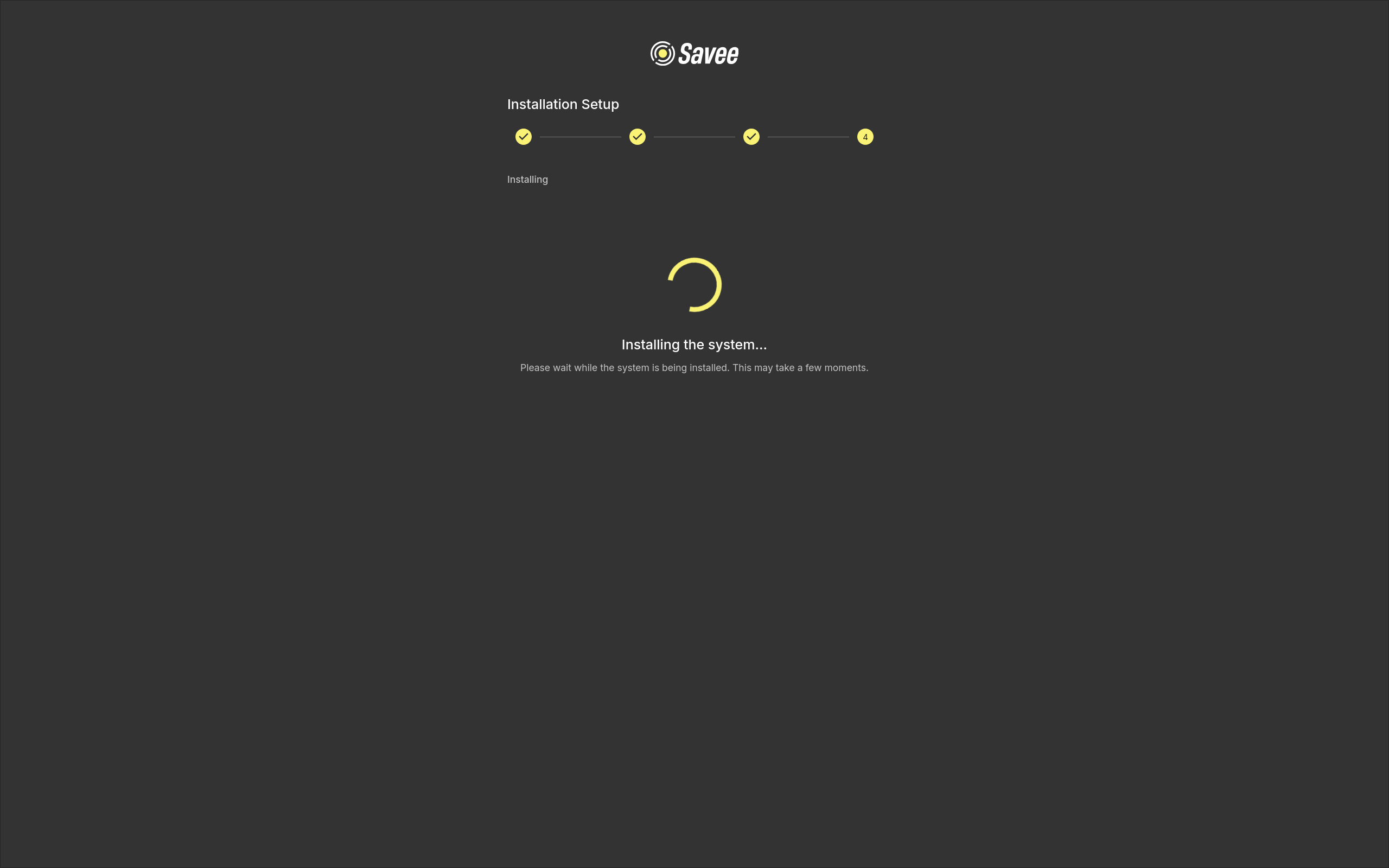 Installation Wizard Step 4