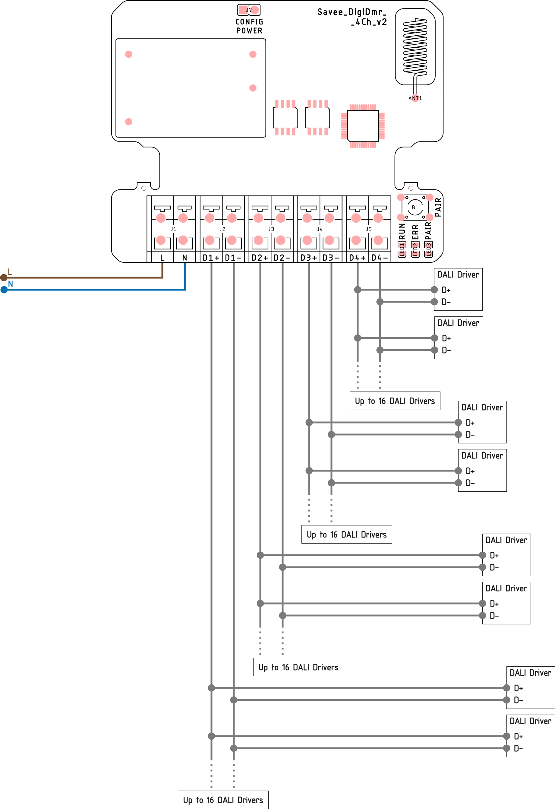 Digital Dimmer - 4 Channels
